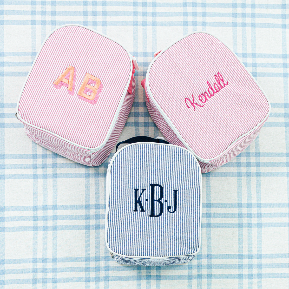 Seersucker Lunch Box