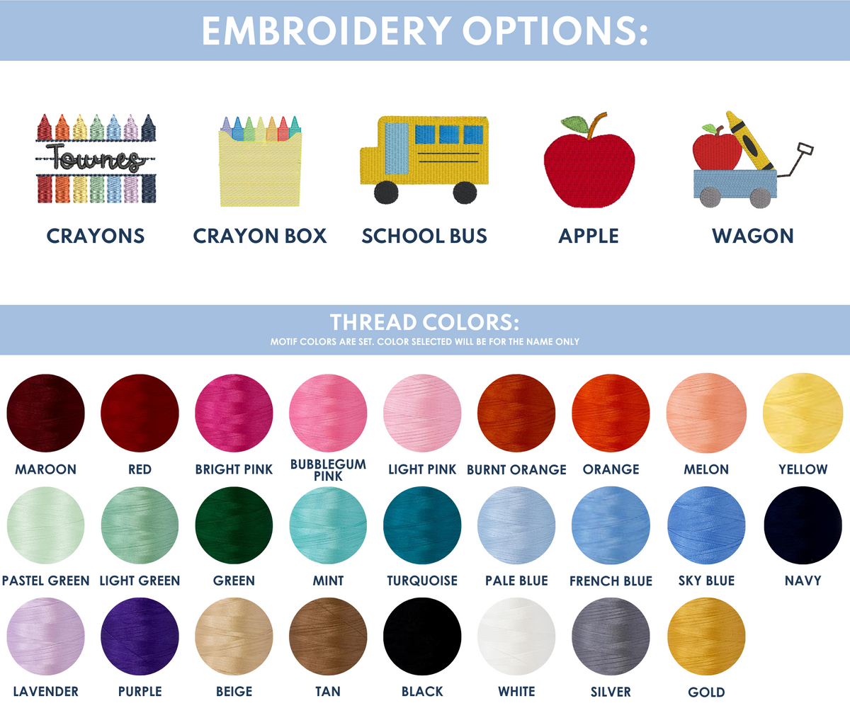 Short Sleeve Romper & T-Shirt with Motif - Back to School