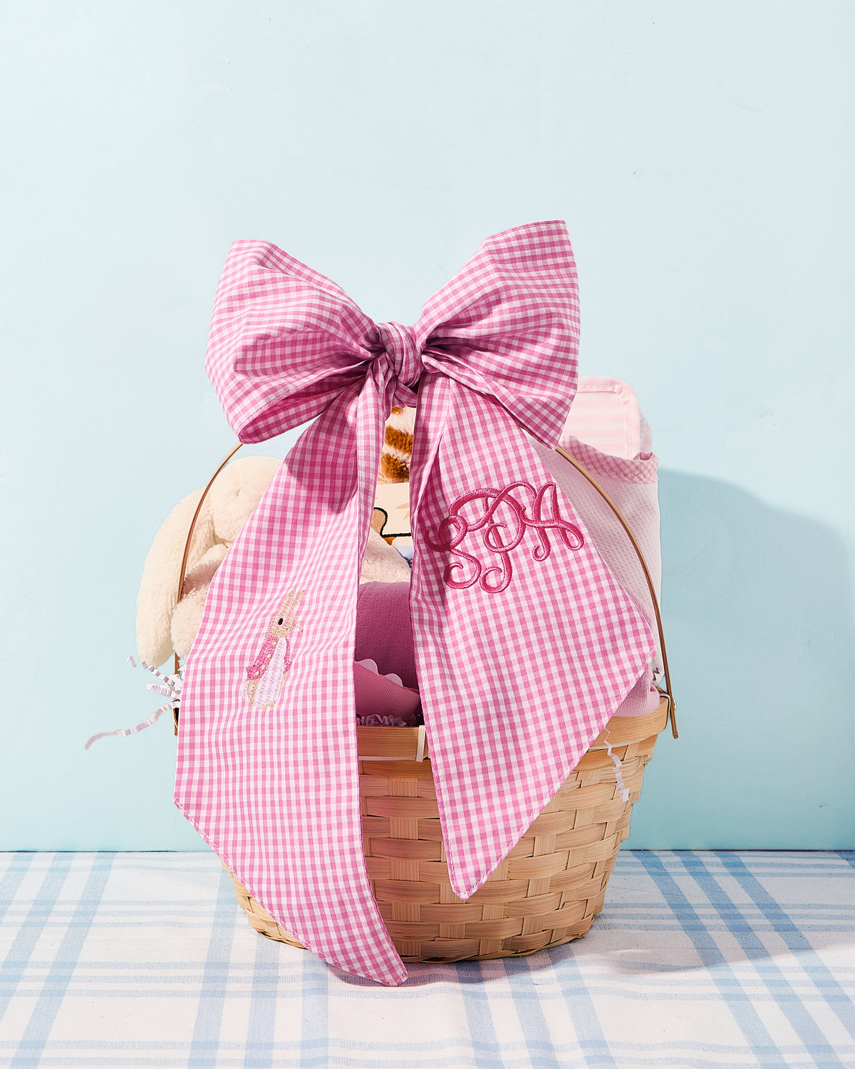 Easter Basket Bow Sash