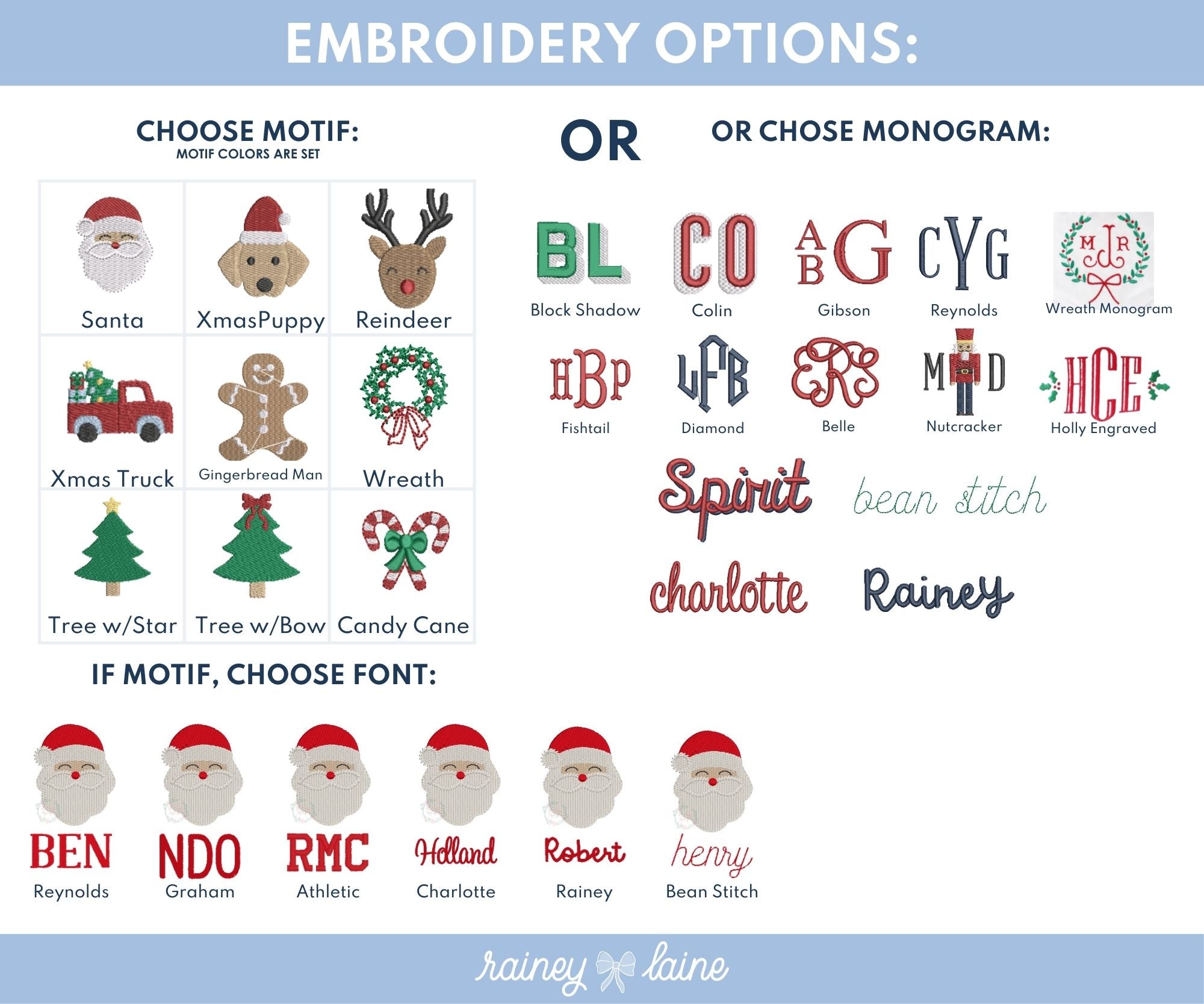 Christmas Crewneck Sweatshirt with Left Chest Motif