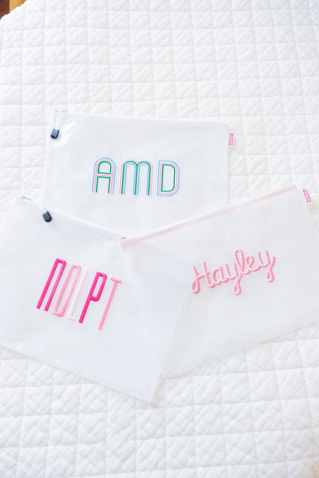 Embroidered Pool Bag