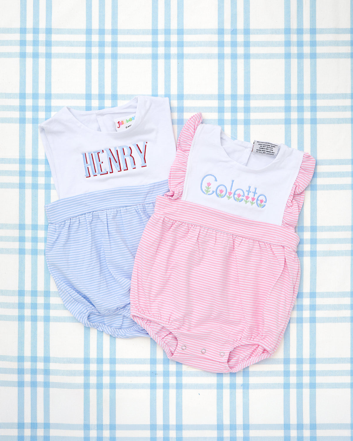 Sleeveless Striped Bubble