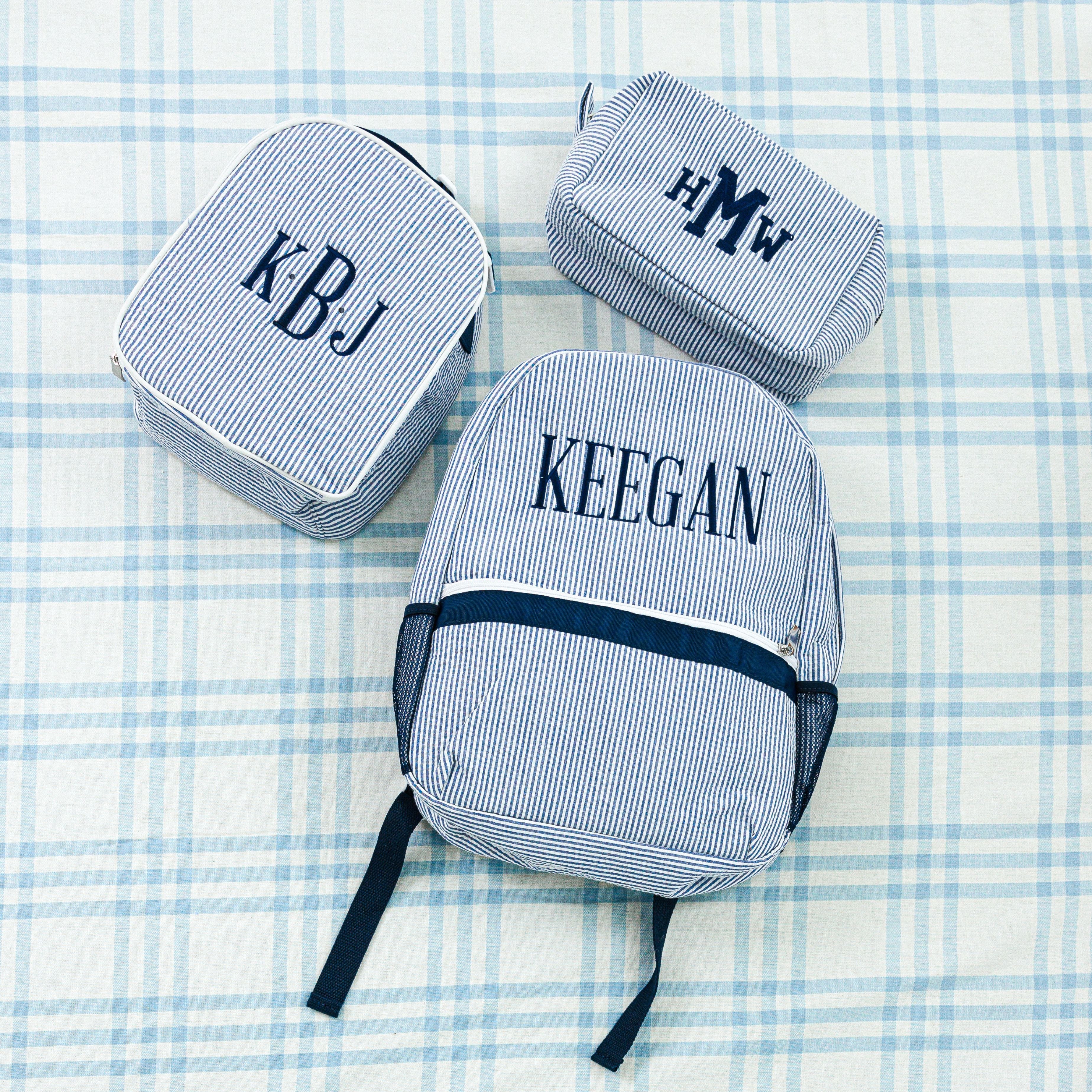 Seersucker Backpack
