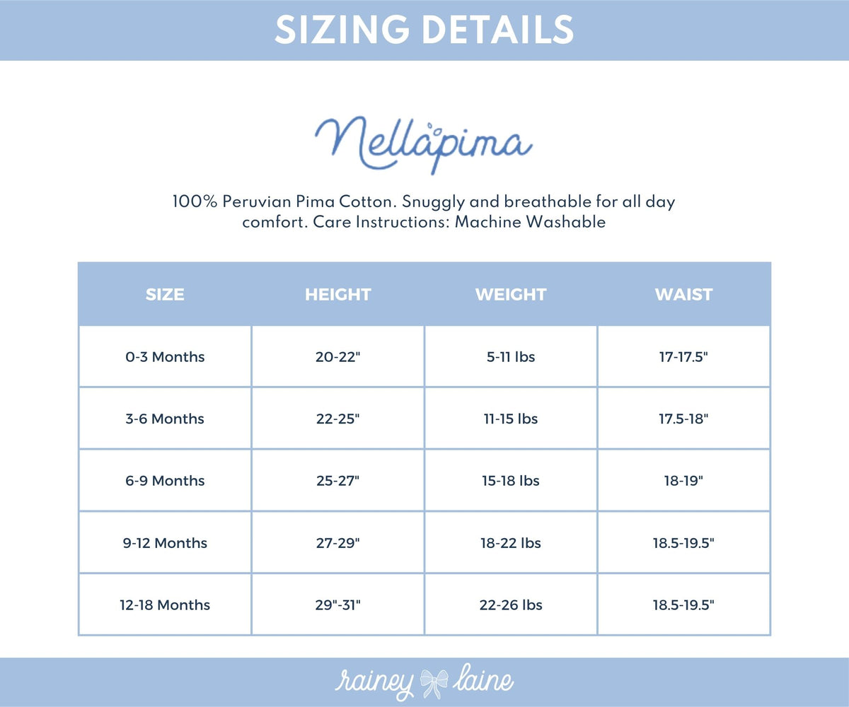 Long Sleeve Smocked Romper with Christmas Trees