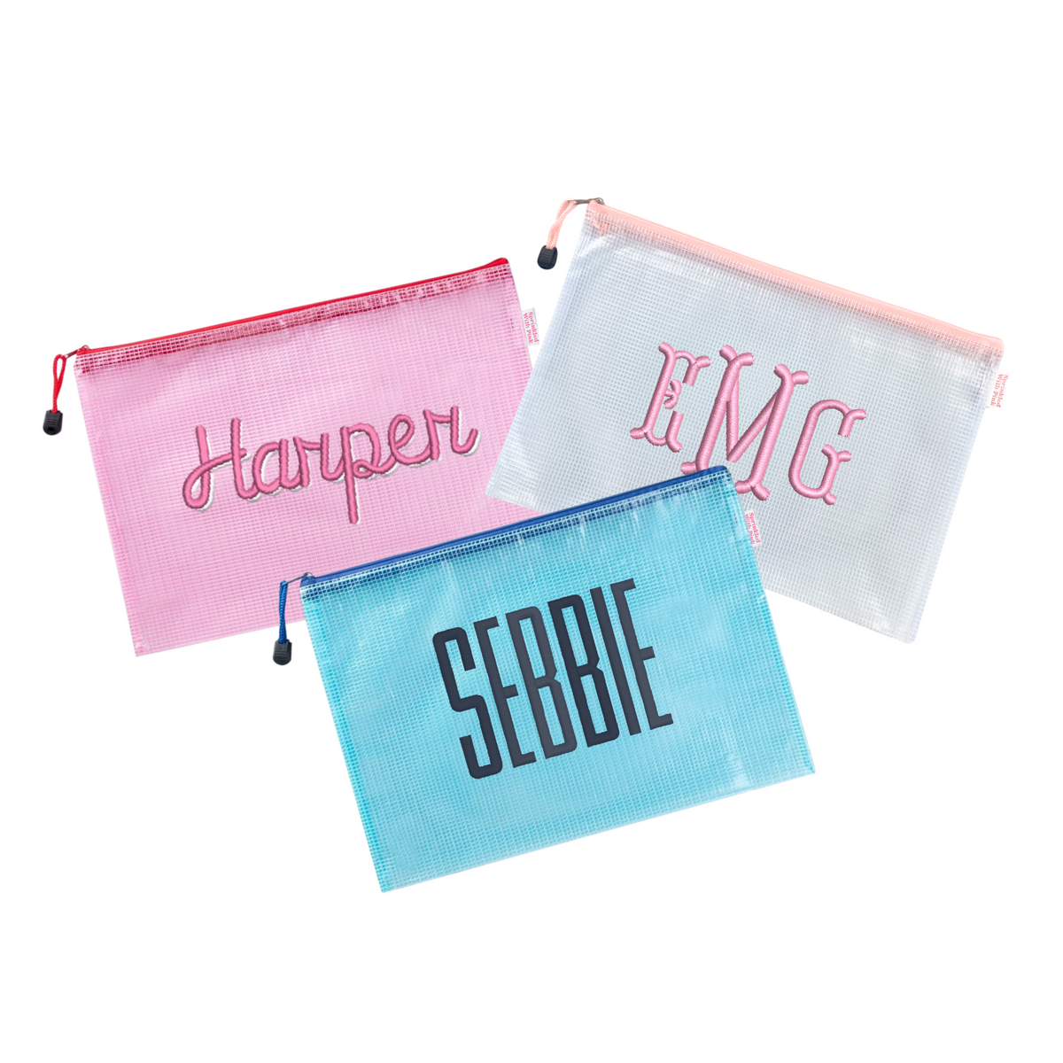 Embroidered Pool Bag